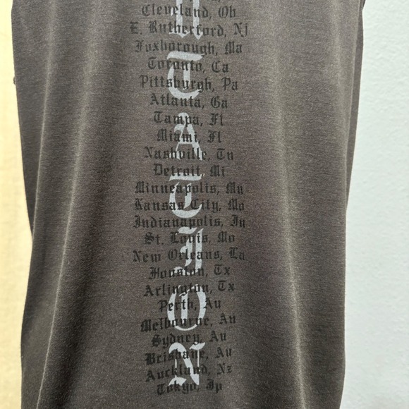 Taylor Swift Reputation Stadium Tour Snake Newsprint Tank Top XXL - Picture 6 of 13